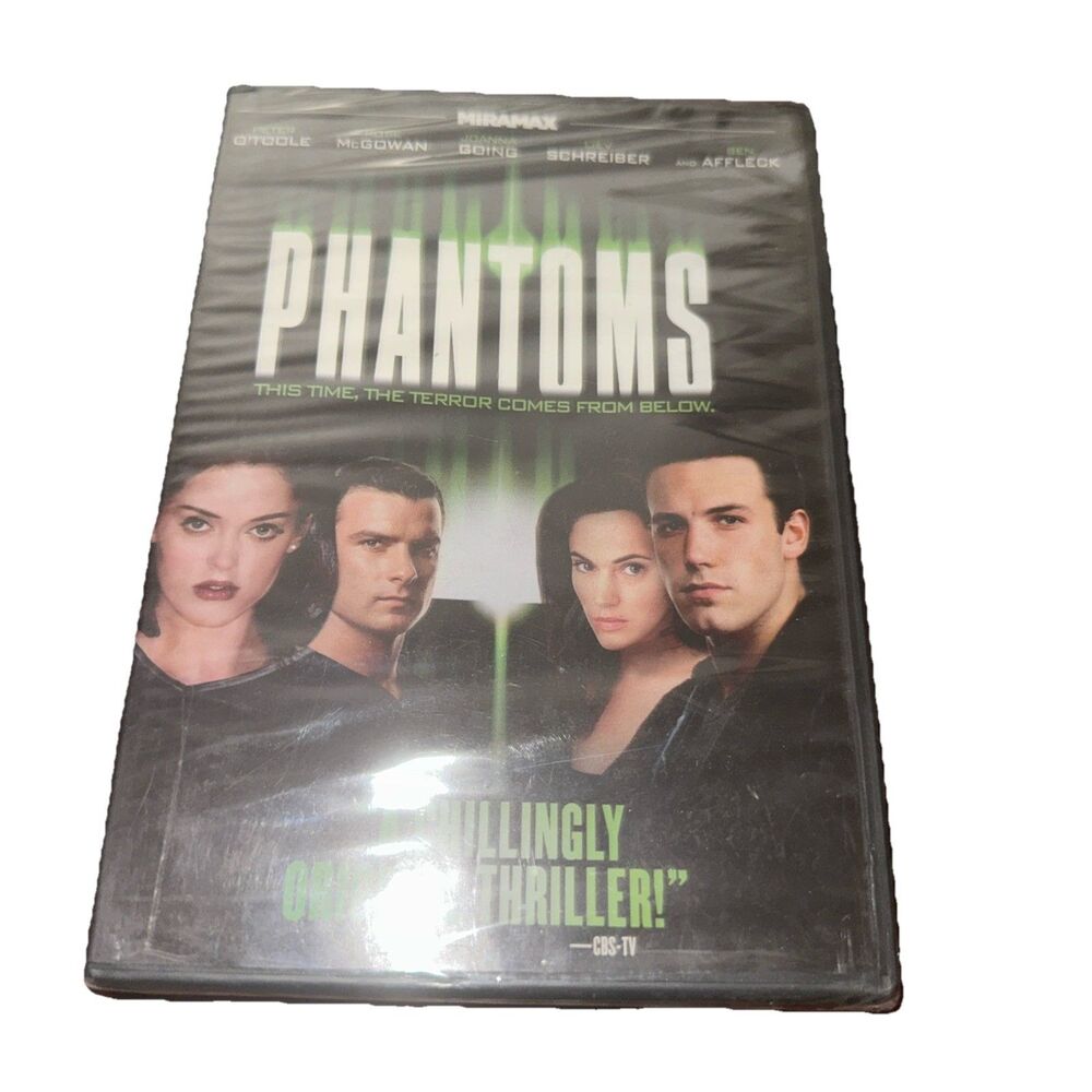 Phantoms (DVD, 2011) Ben Affleck, Rose McGowan, Liev Schreiber